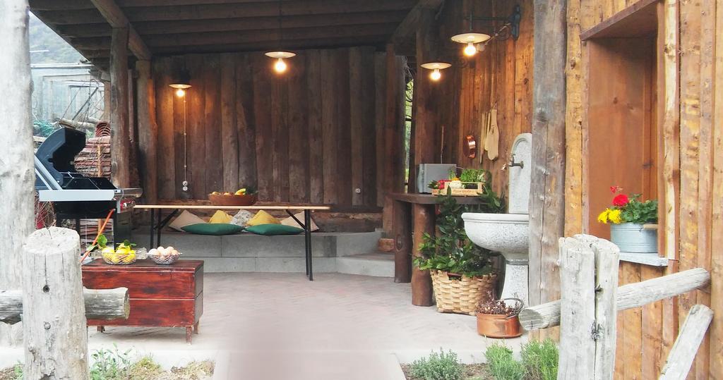 Вилла Agriturismo Il Mirtillo B,B Pasturo Экстерьер фото